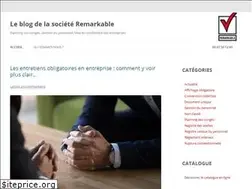 Sites similar to remarkable-blog.fr