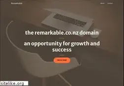Sites similar to remarkable.co.nz