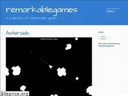 Sites similar to remarkablegames.org