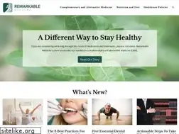 Sites similar to remarkablemedicine.com