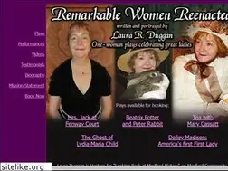 Sites similar to remarkablewomenreenacted.com