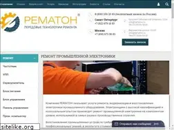 Sites similar to rematon.ru