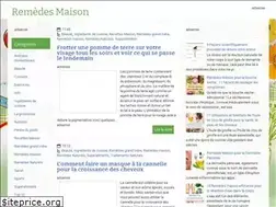 Sites similar to remedesmaison.com