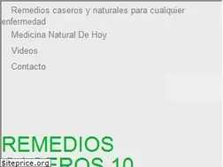 Sites similar to remedioscaseros10.com