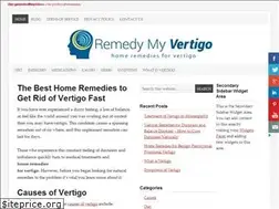 Sites similar to remedymyvertigo.com