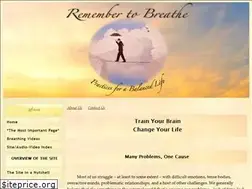 Sites similar to remember-to-breathe.org