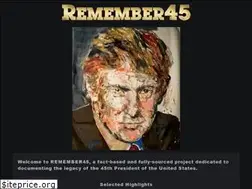 Sites similar to remember45.com
