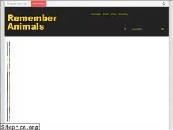 Sites similar to rememberanimals.com