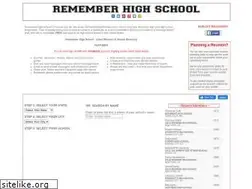 Sites similar to rememberhighschool.com