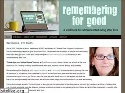 Sites similar to rememberingforgood.com