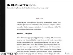 Sites similar to rememberingteresa.org