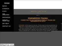 Sites similar to rememberingtrauma.org