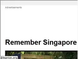 Sites similar to remembersingapore.org