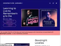 Sites similar to remembertodie.com