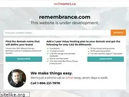 Sites similar to remembrance.com