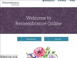 Sites similar to remembranceonline.co.uk