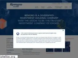 Sites similar to remgro.com