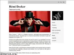 Sites similar to remi-decker.be