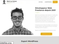 Sites similar to remi-lecalvez.com