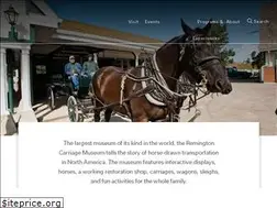 Sites similar to remingtoncarriagemuseum.ca