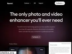 Sites similar to remini.ai