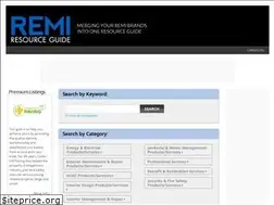 Sites similar to remiresourceguide.com