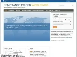Sites similar to remittanceprices.worldbank.org