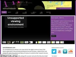 Sites similar to remixthebook.com