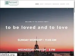 Sites similar to remnantchurch.org