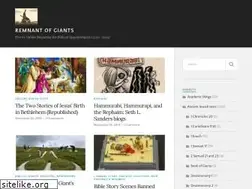 Sites similar to remnantofgiants.wordpress.com