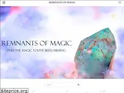 Sites similar to remnantsofmagic.com