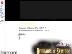 Sites similar to remnantsofskystone.wikia.com