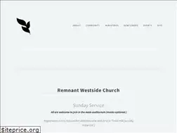 Sites similar to remnantwestside.net