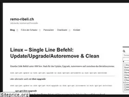 Sites similar to remo-ribeli.ch