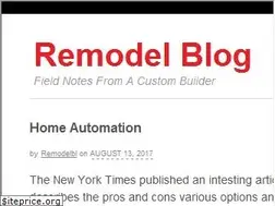 Sites similar to remodelblog.net