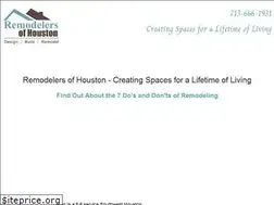 Sites similar to remodelersofhouston.com