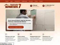 Sites similar to remontami7.ru