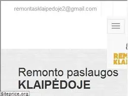 Sites similar to remontasklaipedoje.lt