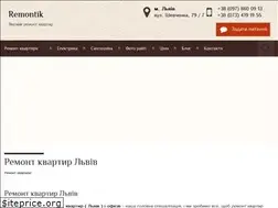 Sites similar to remontik.lviv.ua