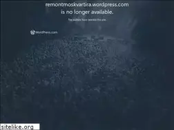 Sites similar to remontmoskvartira.wordpress.com