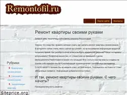 Sites similar to remontofil.ru