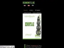 Sites similar to remonts.ge