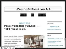Sites similar to remontudomi.lviv.ua