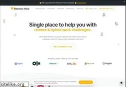 Sites similar to remote-how.com