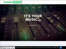Sites similar to remote-mixing.com