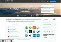 Sites similar to remote.co