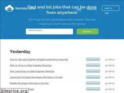 Sites similar to remote.jobs