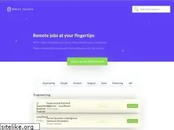 Sites similar to remotecareers.io