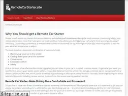 Sites similar to remotecarstarter.site