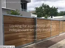 Sites similar to remoteentrysystems.co.za